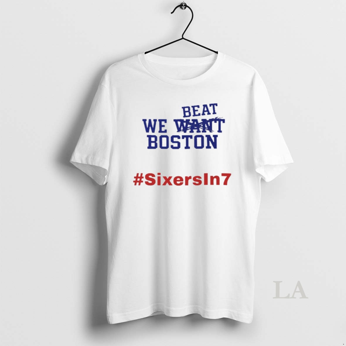 Original We Beat Boston Sixers In 7 Playoffs 2026 Shirt