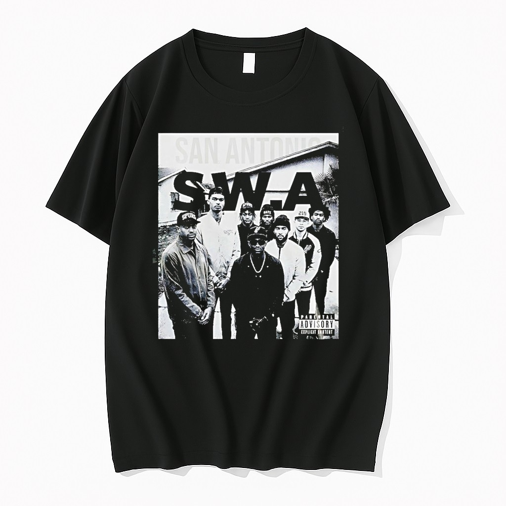 Original Wembanyama Stephon Castle Deaaron Dylan Harper San Antonio Spurs With Attitude Swa Vintage Tshirts
