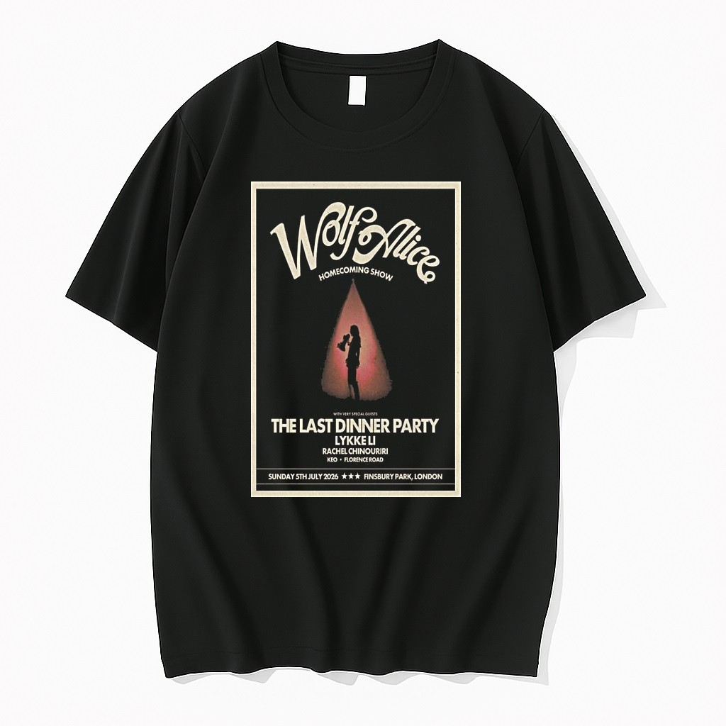 Original Wolf Alice London Uk July 5 2026 1 Tshirts