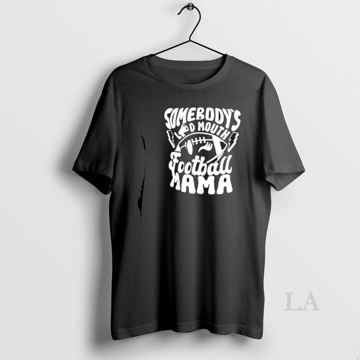 Original Rdz7j8xo Somebodys Loud Mouth Football Mama Shirt