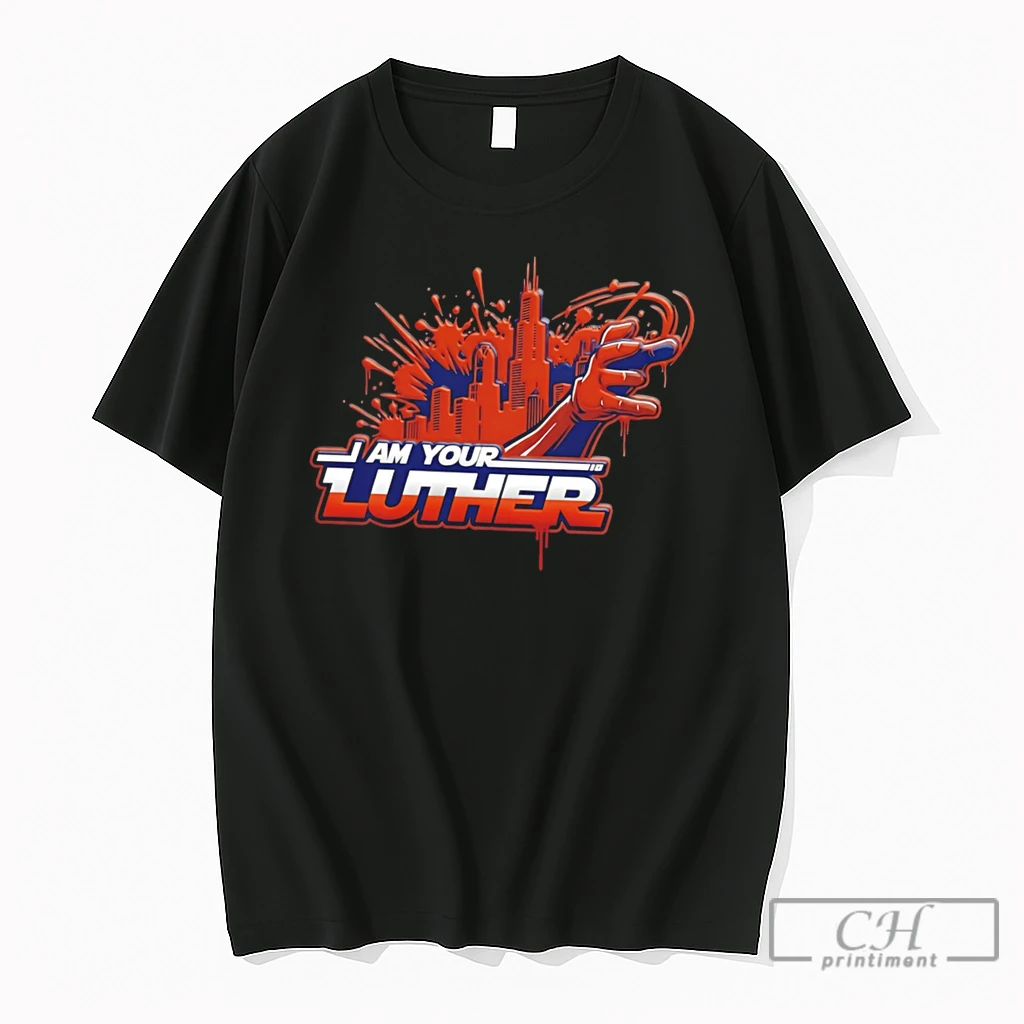 Premium Chicago Bears I Am Your Luther Paint Tee T Shirts Sweater Hoodie