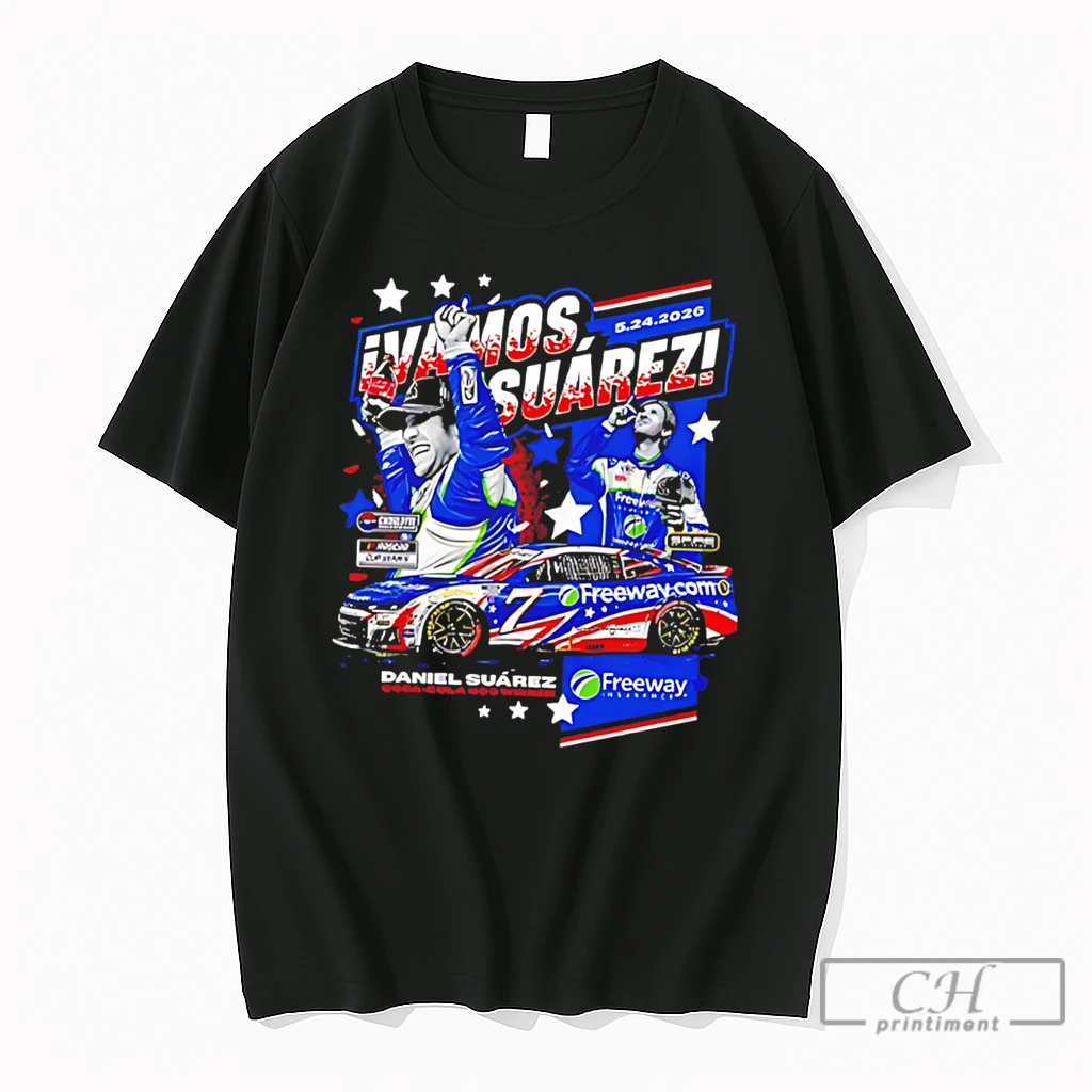 Premium Daniel Suarez Freeway Insurance Coca Cola 600 Winner Tee T Shirts Sweater Hoodie