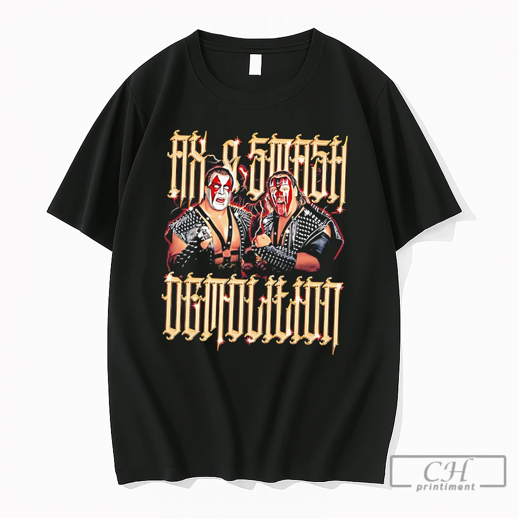 Premium Demolition Ax And Smash Wwe Illustration Tee T Shirts Sweater Hoodie