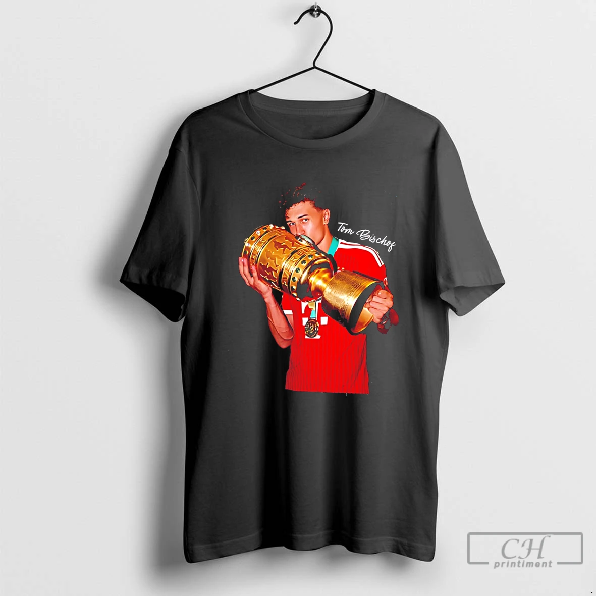 Premium Fc Bayern Munich Dfb Pokal Champions 2026 Tom Bischof Tee T Shirts Sweater Hoodie