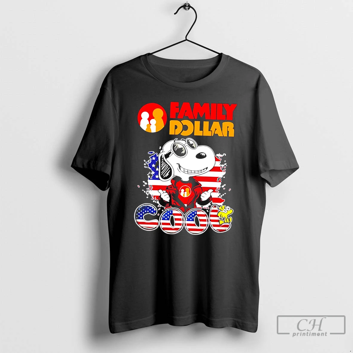 Premium Family Dollar Snoopy Cool Usa 250th Cartoon Tee T Shirts Sweater Hoodie