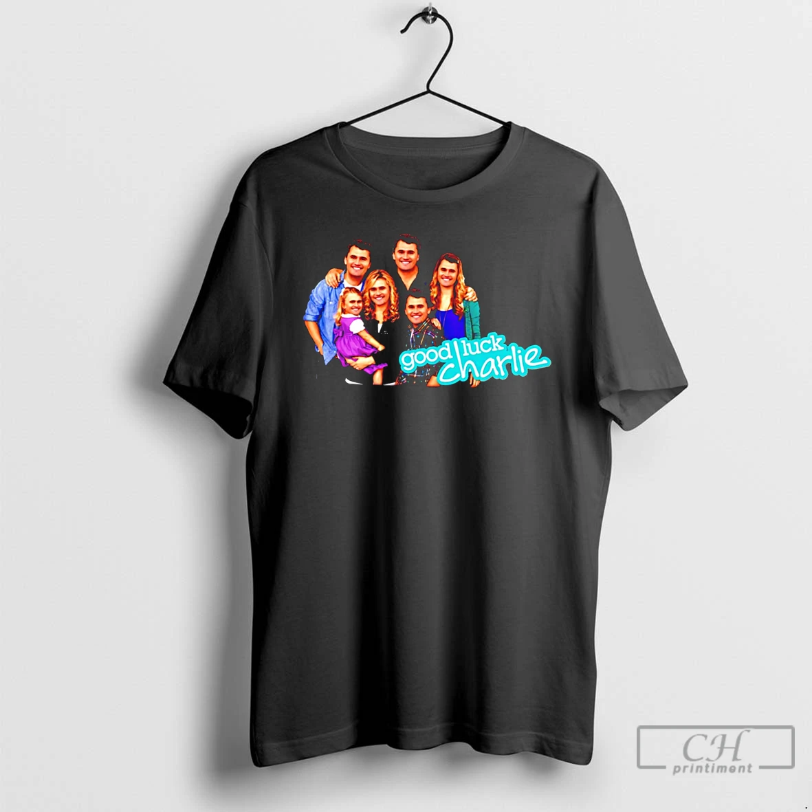 Premium Goodluck Charlie Family Funny Tee T Shirts Sweater Hoodie