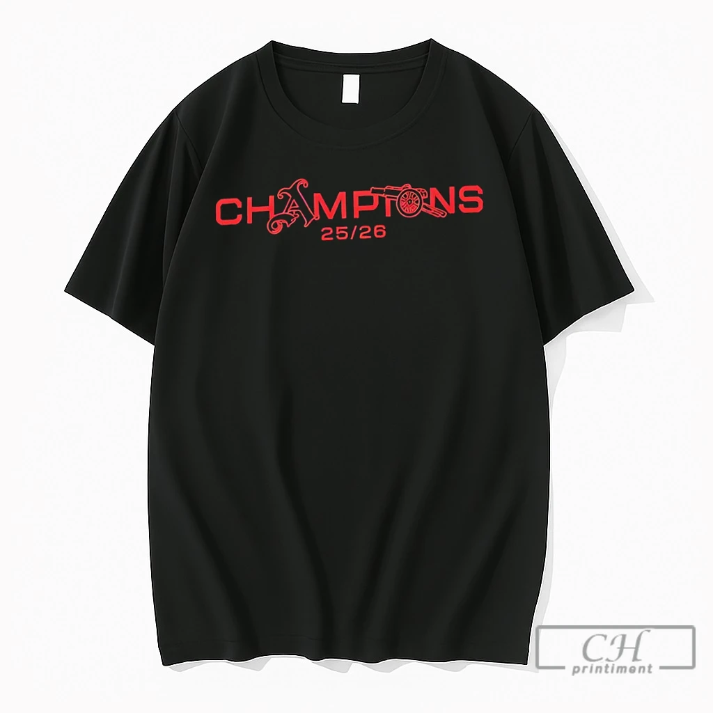 Premium Gunners Arsenal Fc Champions 2025 2026 T Shirts Sweater Hoodie