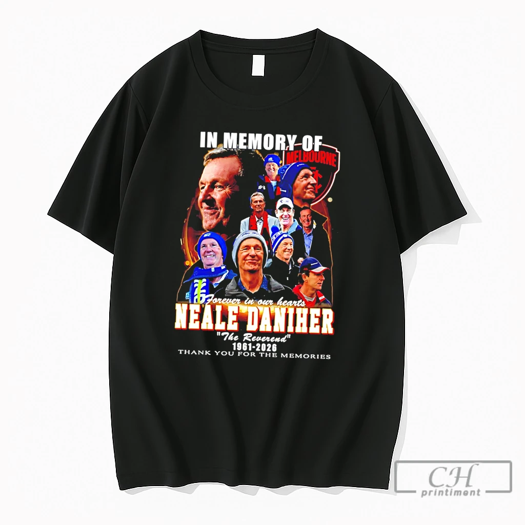 Premium In Memory Of Neale Daniher 1961 2026 The Reverend Thank You Tee T Shirts Sweater Hoodie