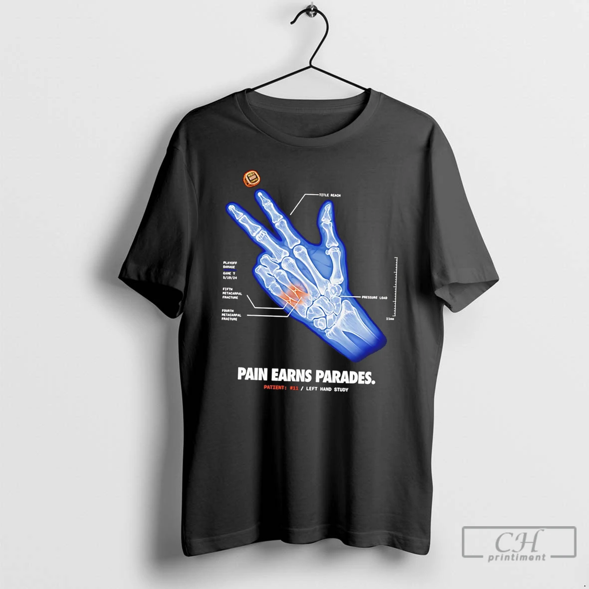 Premium Jalen Brunson X Ray Pain Earns Parades New York Knicks Tee T Shirts Sweater Hoodie