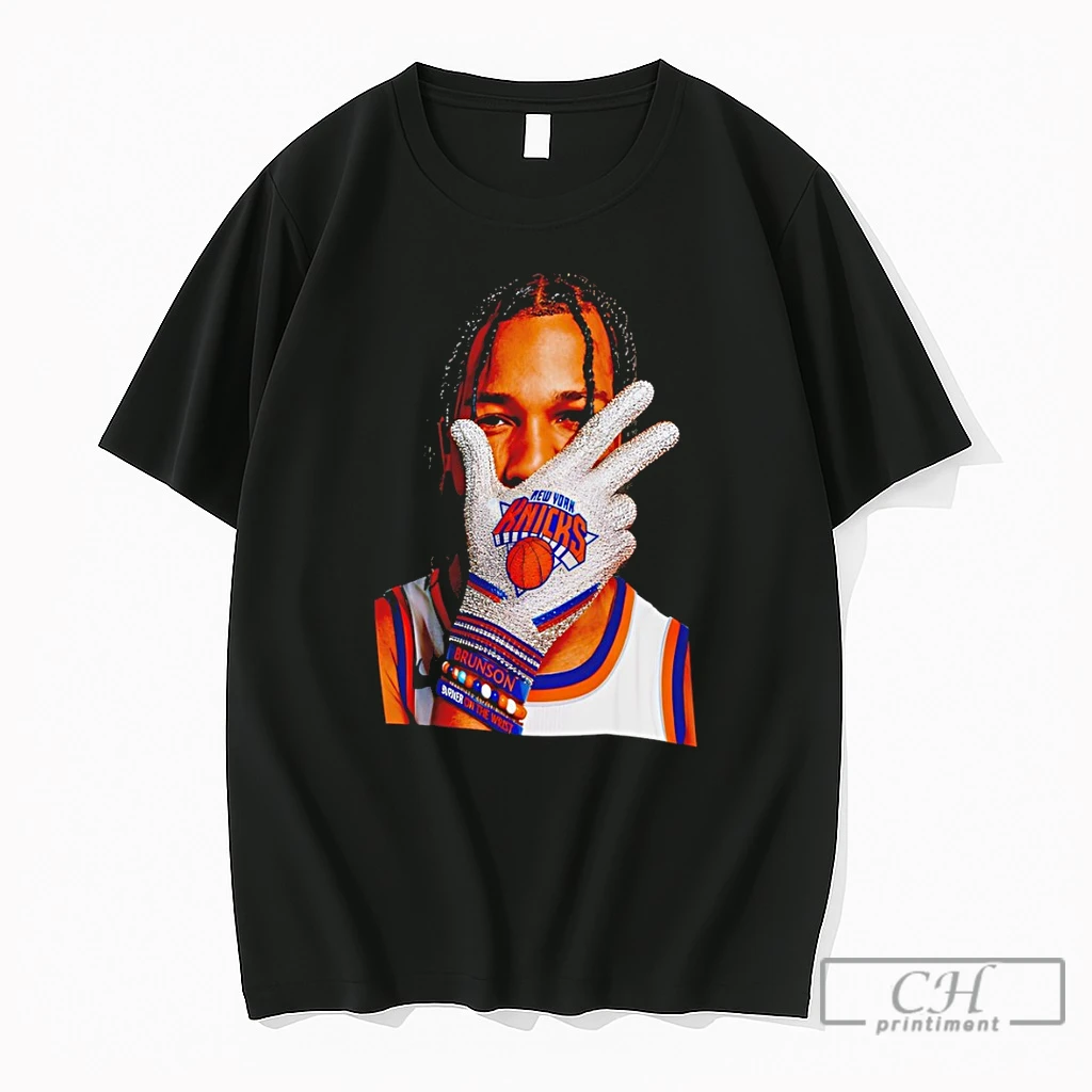 Premium Jalen Brunson X Drake Iceman New York Knicks Basketball Playoffs Nba 2026 T Shirts Sweater Hoodie