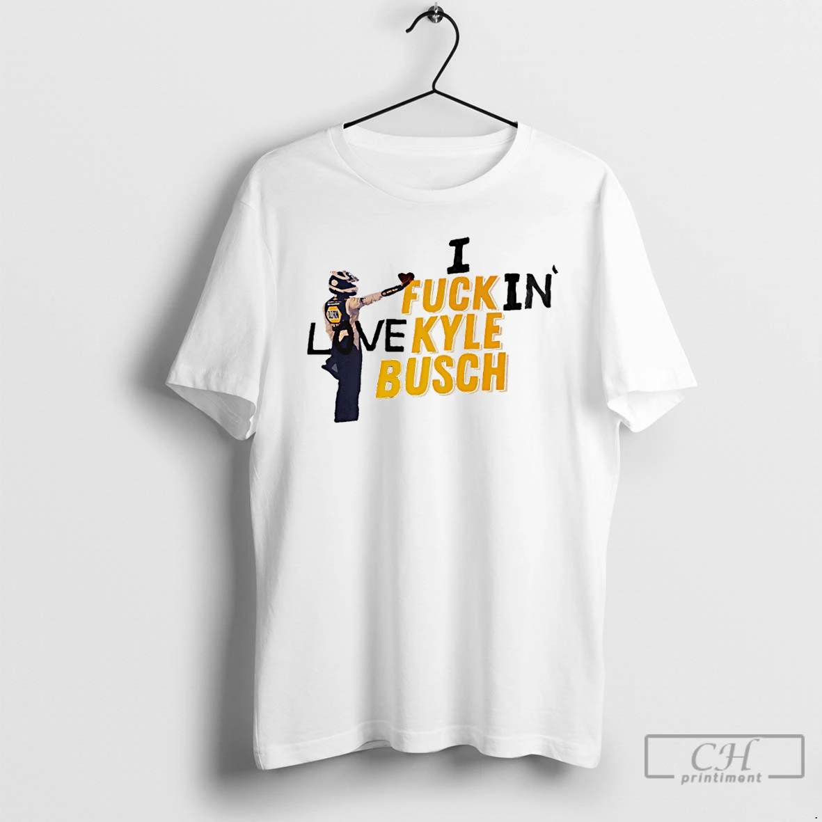 Premium Kyle Busch I Fuck In Love Nascar Racing 2026 T Shirts Sweater Hoodie
