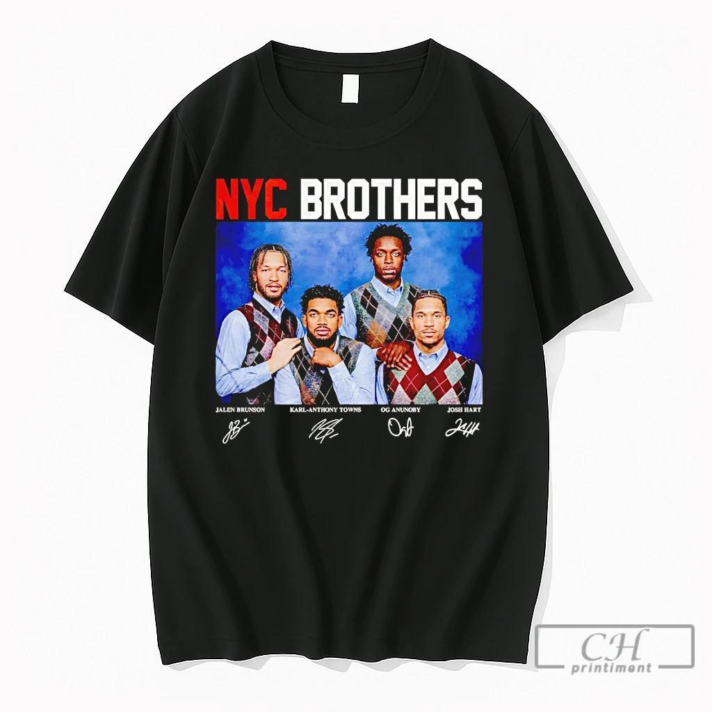 Premium Nyc Brothers Jalen Brunson Karl Josh Hart Og Anunoby Brothers Meme Vintage T Shirts Sweater Hoodie
