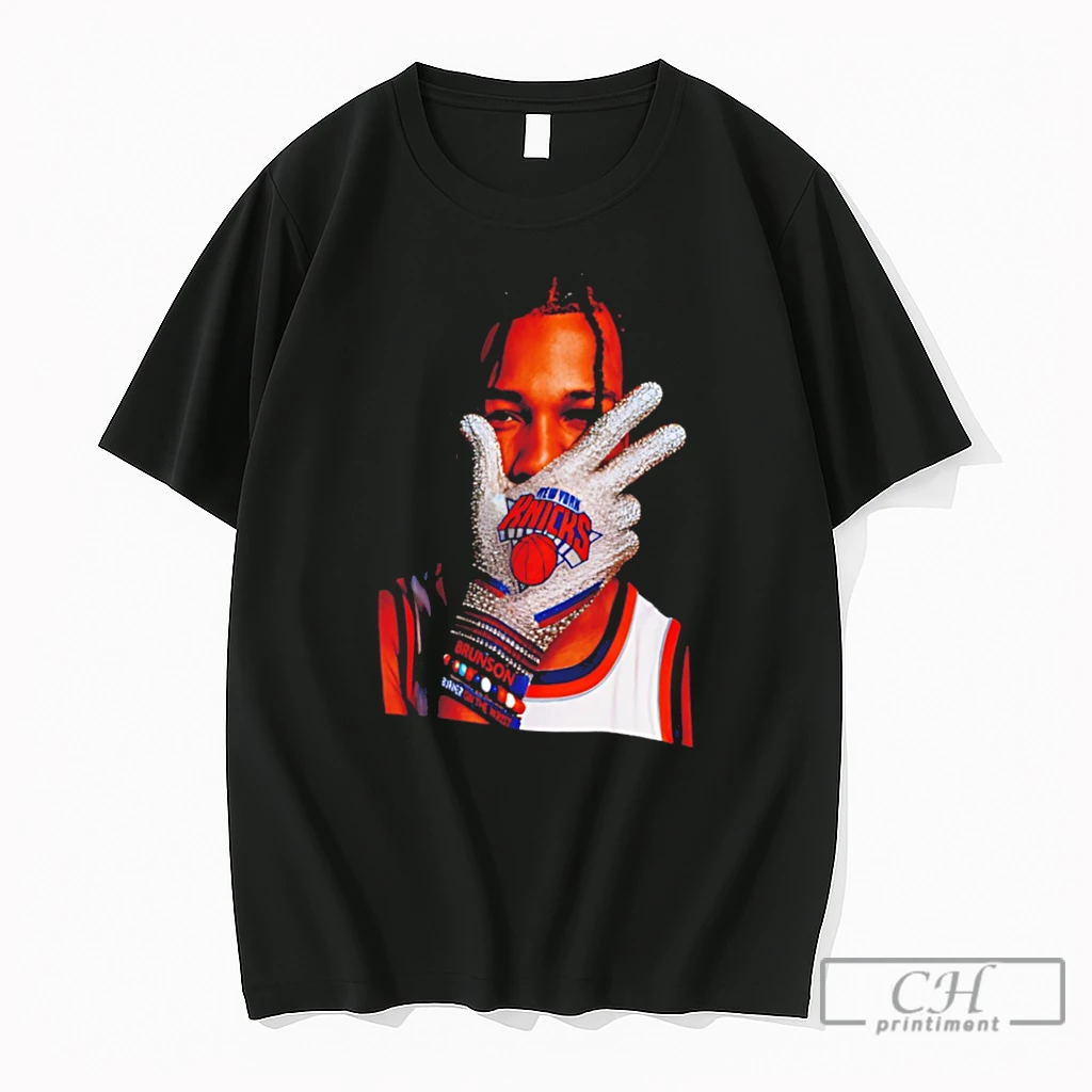 Premium New York Knicks Jalen Brunson Ny Iceman Glove Tee T Shirts Sweater Hoodie