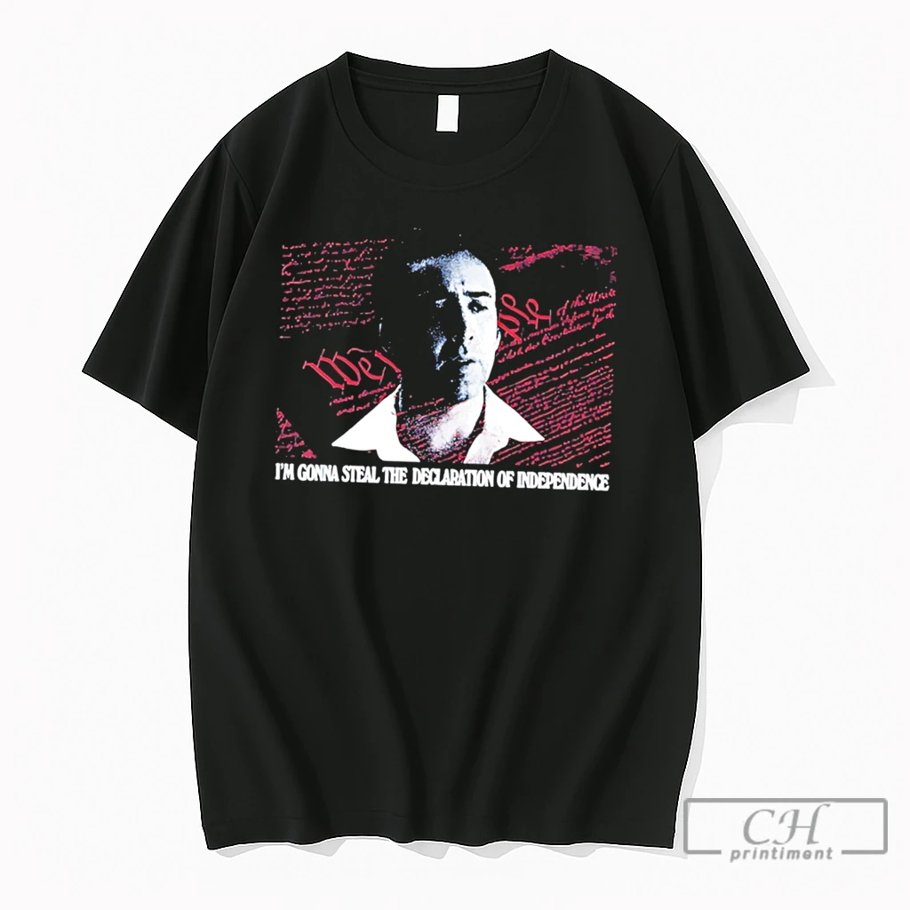 Premium Nicolas Cage Im Gonna Steal The Declaration Thief Of Independence Tee T Shirts Sweater Hoodie