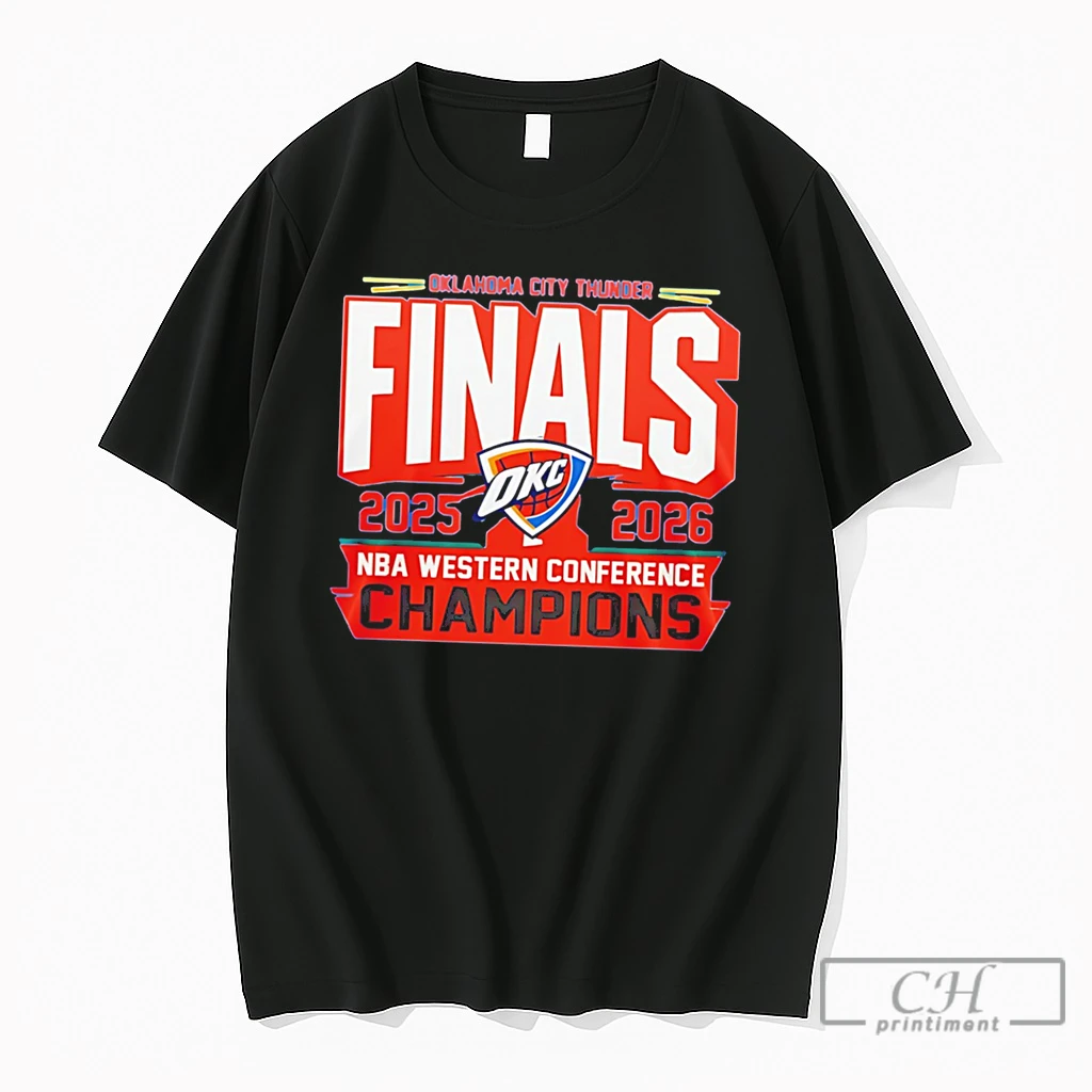 Premium Oklahoma City Thunder Finals Western Conference Champions 2026 Tee T Shirts Sweater Hoodie