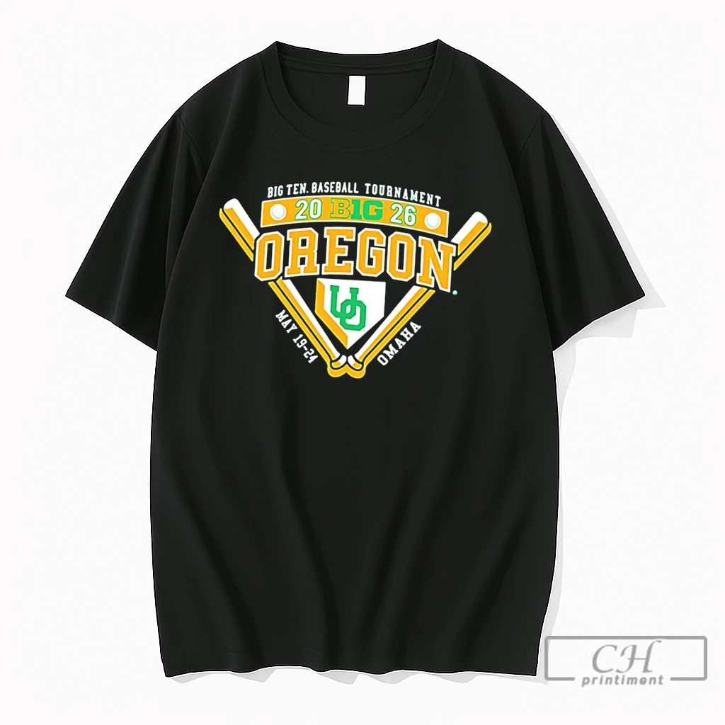 Premium Oregon Ducks 2026 Big Ten Baseball Tournament Participant Tee T Shirts Sweater Hoodie
