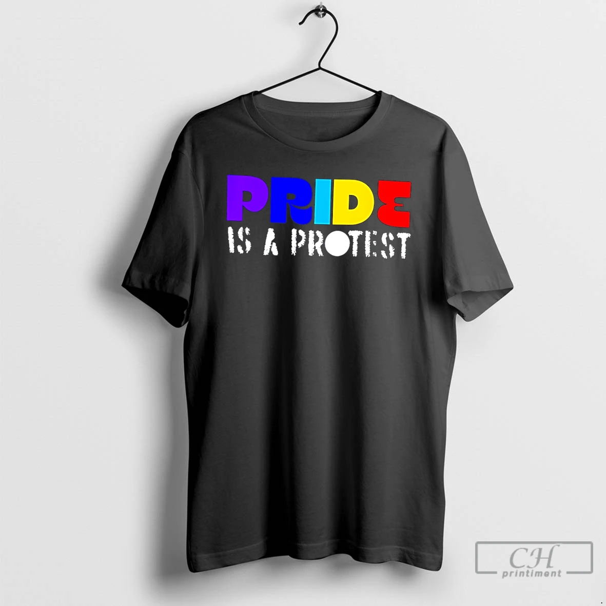 Premium Pride Is A Protest Simple Text Tee T Shirts Sweater Hoodie