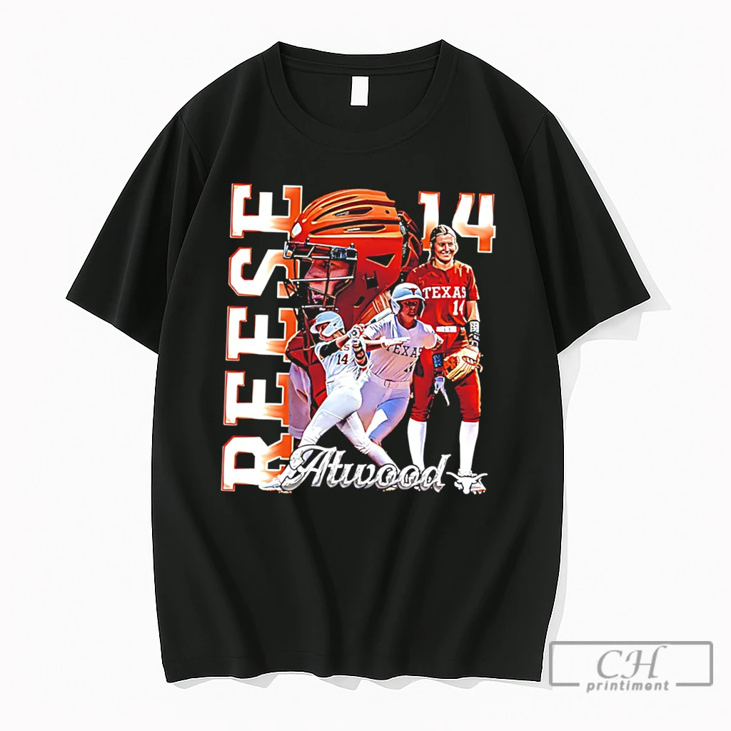 Premium Reese Atwood Texas Longhorns Softball Ncaa Player Collage Tee T Shirts Sweater Hoodie