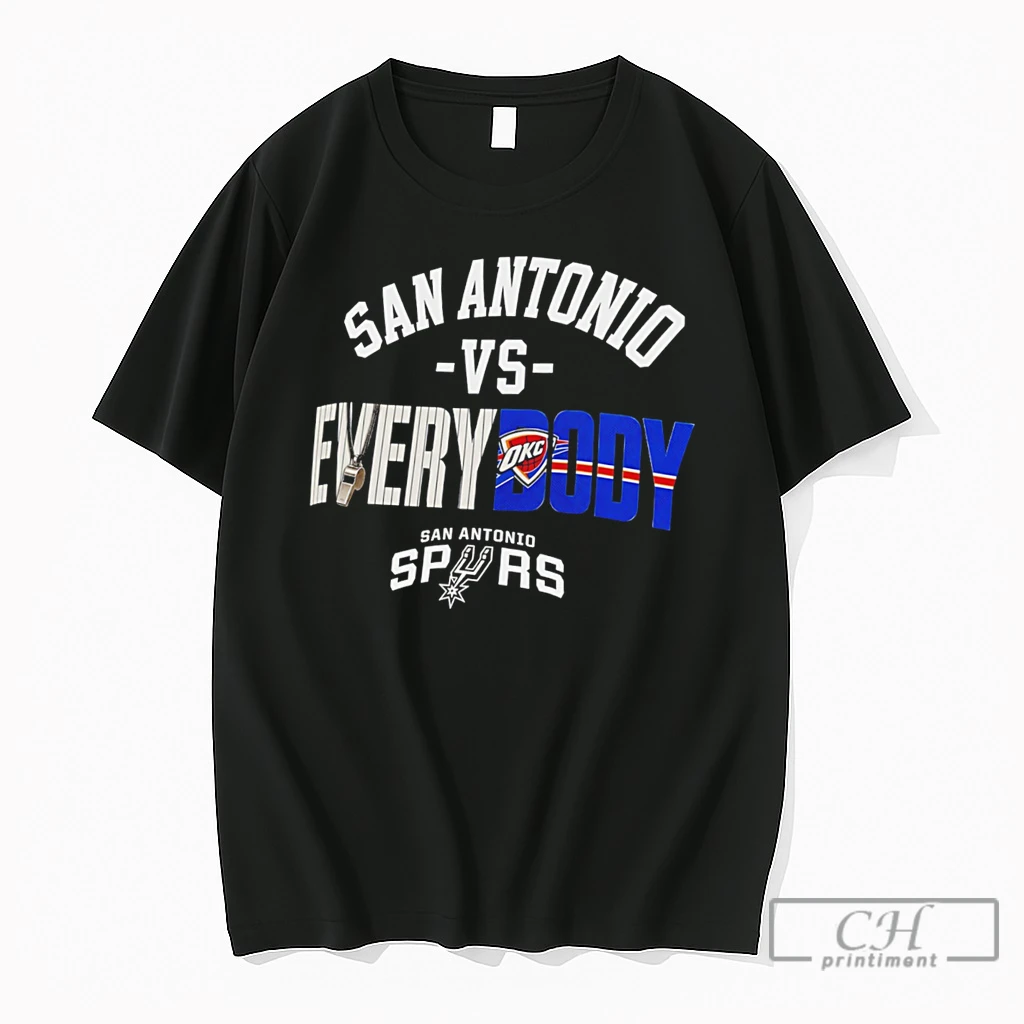 Premium San Antonio Vs Everybody Okc Thunders Tee T Shirts Sweater Hoodie