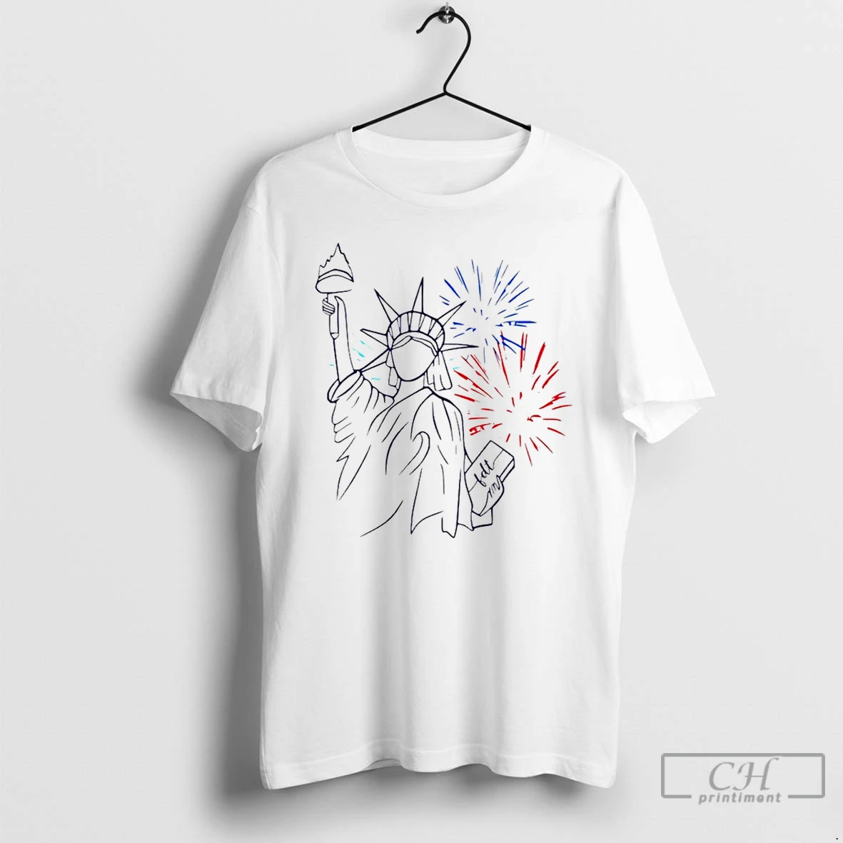 Premium Subtle Fdt July 4th Statue Of Liberty T Shirts Sweater Hoodie