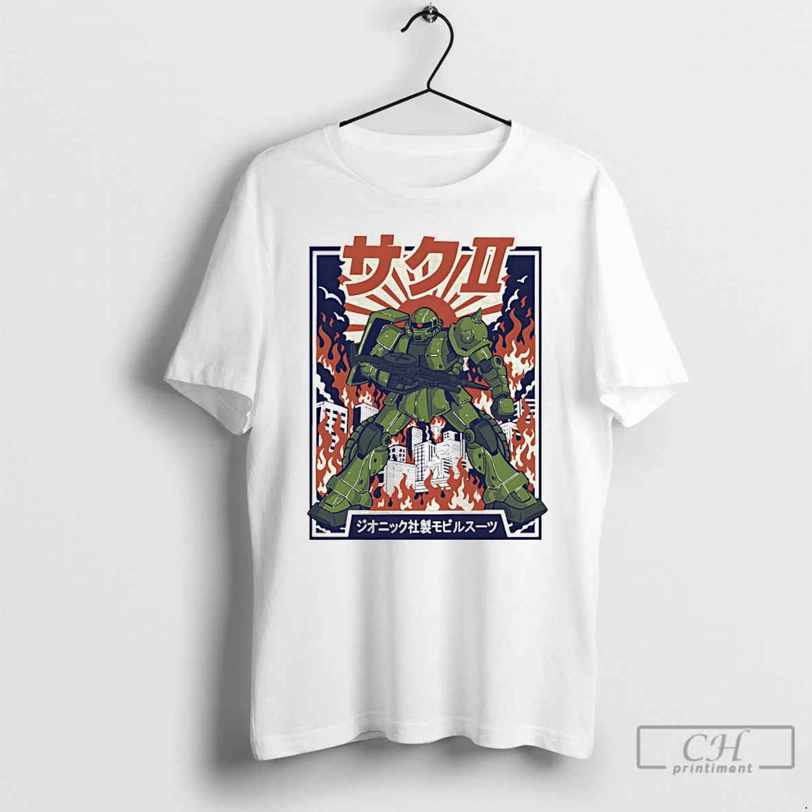 Premium The Green Grunt Ms 06 Zaku Ii T Shirts Sweater Hoodie