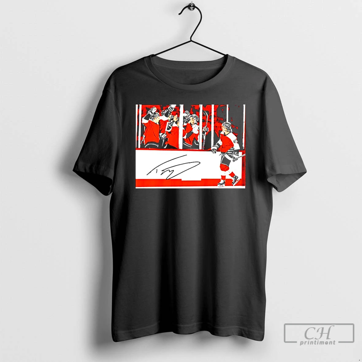 Premium Trevor Zegras Philadelphia Flyers Nhl Penalty Box Celebration Signature T Shirts Sweater Hoodie