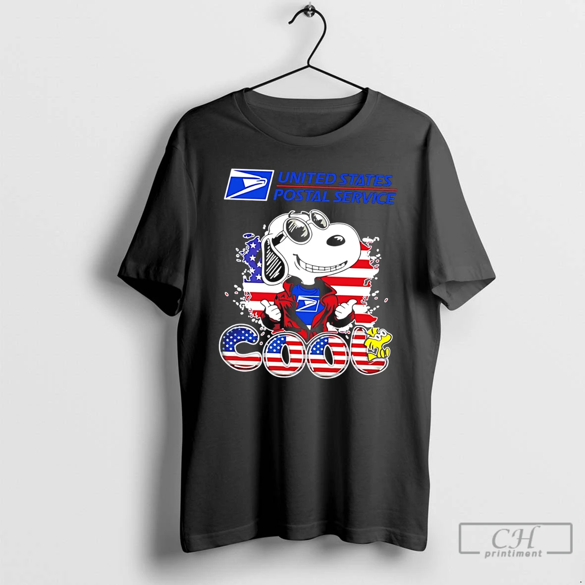 Premium Usps Snoopy Cool Usa 250th Cartoon Tee T Shirts Sweater Hoodie