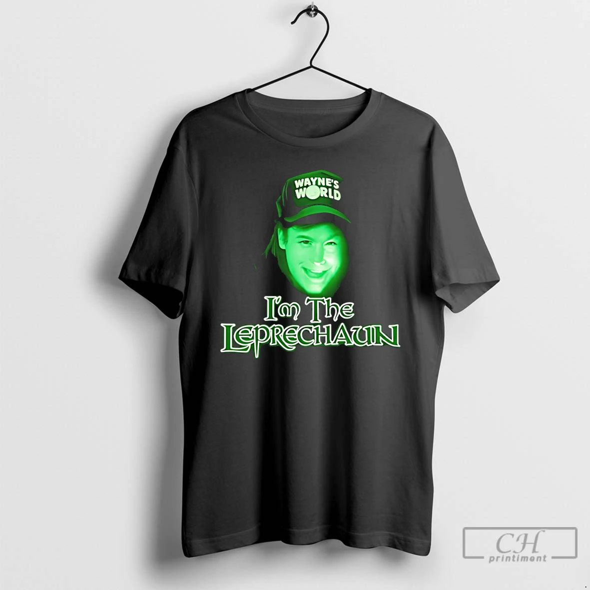 Premium Wayne Campbell Waynes World Im The Leprechaun T Shirts Sweater Hoodie