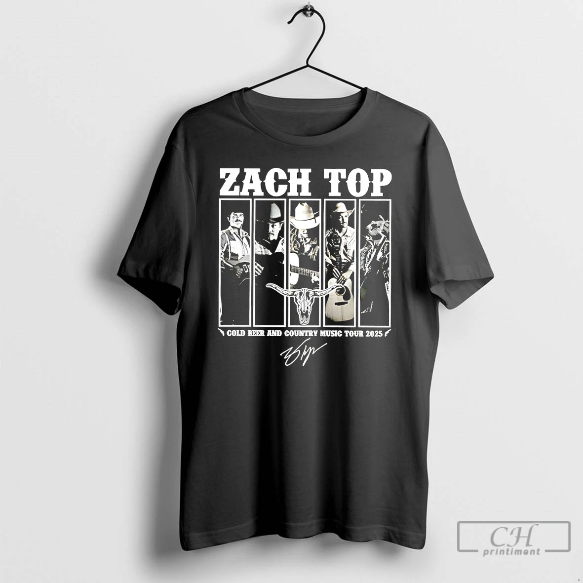 Premium Zach Top Cold Beer And Country Music Tour 2025 Signature T Shirts Sweater Hoodie