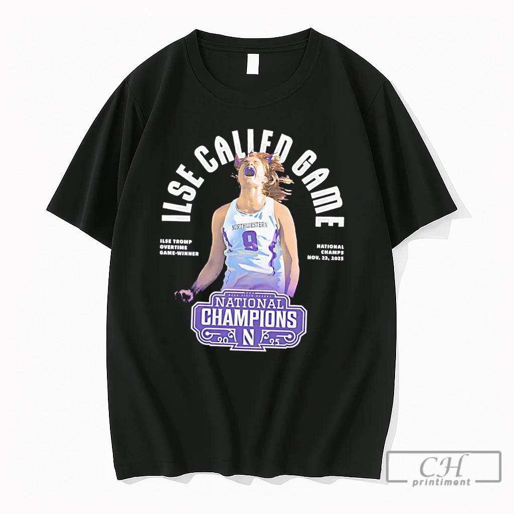 Premium Cde4dwrt Ilse Tromp Northwestern Womens Lacrosse 2026 National Champions Tee T Shirts Sweater Hoodie