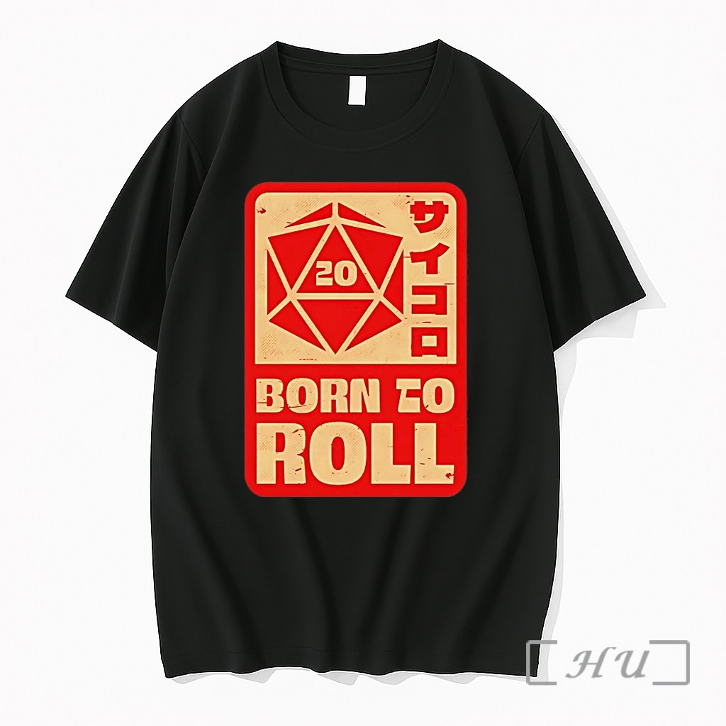 Rpg Japanese Born To Roll Tshirts Sweater Hoodie