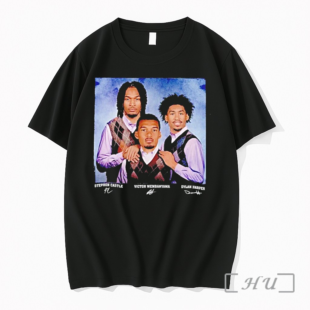 Stephon Castle Victor Wembanyama Dylan Harper Step Brothers Tshirts Sweater Hoodie