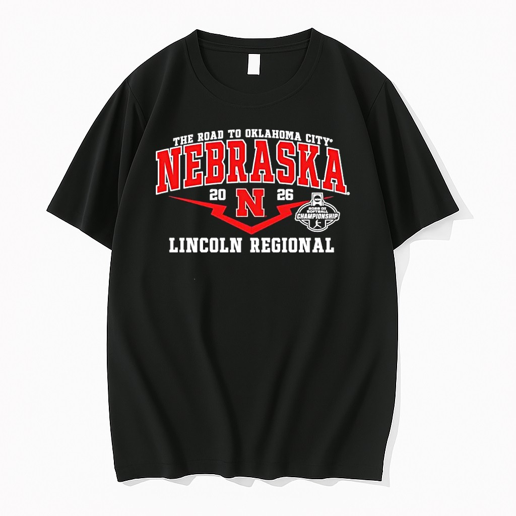 The Road To Oklahoma City Nebraska 2026 Division I Softball Championship Lincoln Regional Tshirts Sweater Hoodie