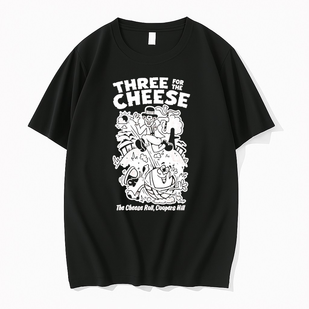 Three For The Cheese The Cheese Roll Coopers Hill Funny Tshirts Sweater Hoodie