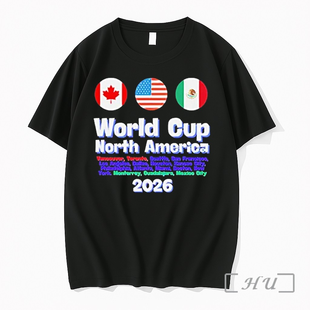 World Cup North America 2026 Tshirts Sweater Hoodie