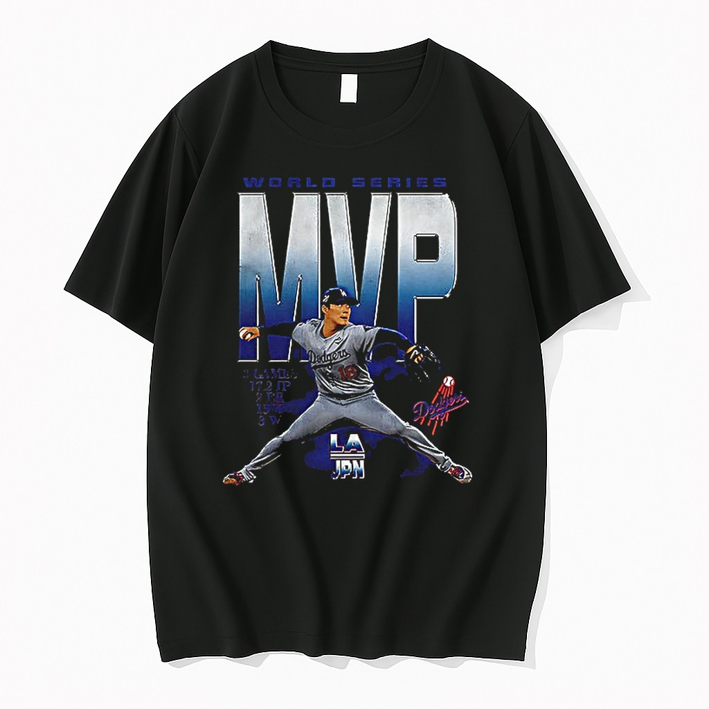Yoshinobu Yamamoto Los Angeles Dodgers World Series Mvp 2025 Tshirts Sweater Hoodie