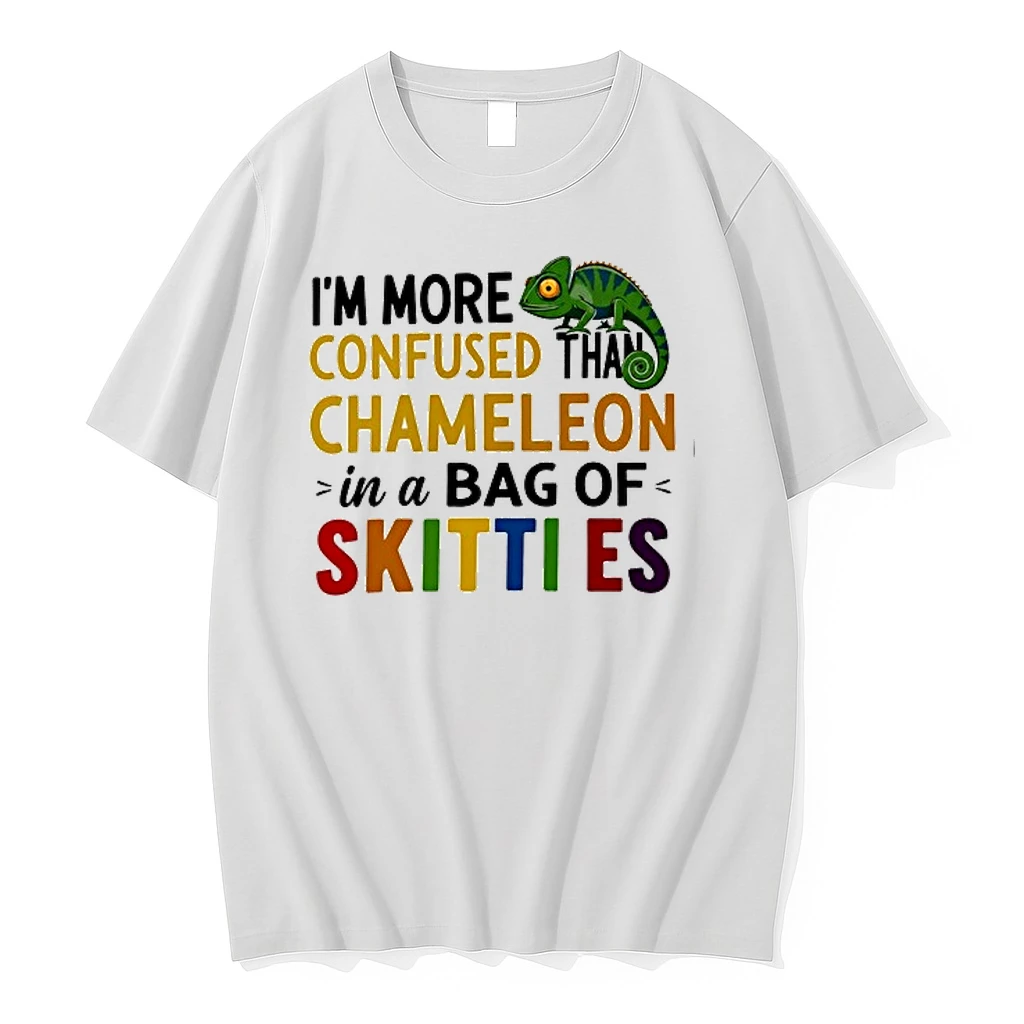 Im More Confused Than Chameleon In A Bag Of Skittles 0 Tshirts Sweater Hoodie