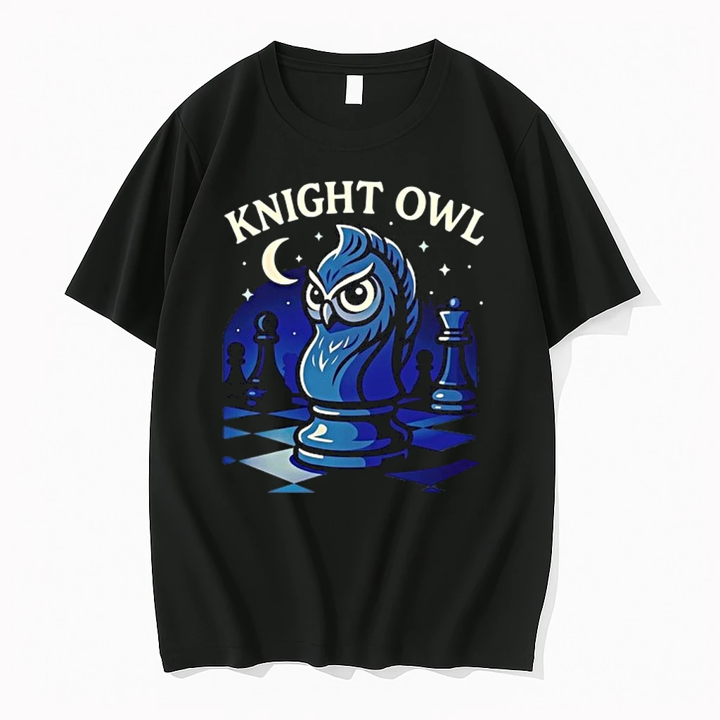 Knight Owl Chess Graphic 0 Tshirts Sweater Hoodie