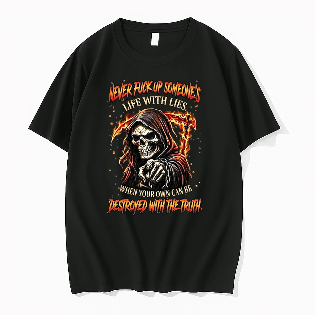 Never Fuck Up Someones Life With Lies When Your Own Can Be Destroyed With The Truth 0 Tshirts Sweater Hoodie