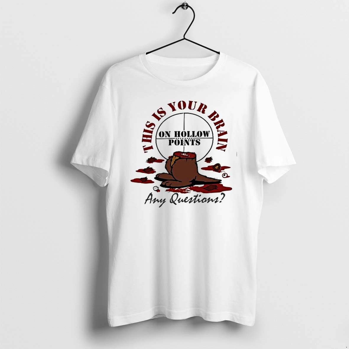 Squirrel This Is Your Brain One Hollow Points 0 Tshirts Sweater Hoodie