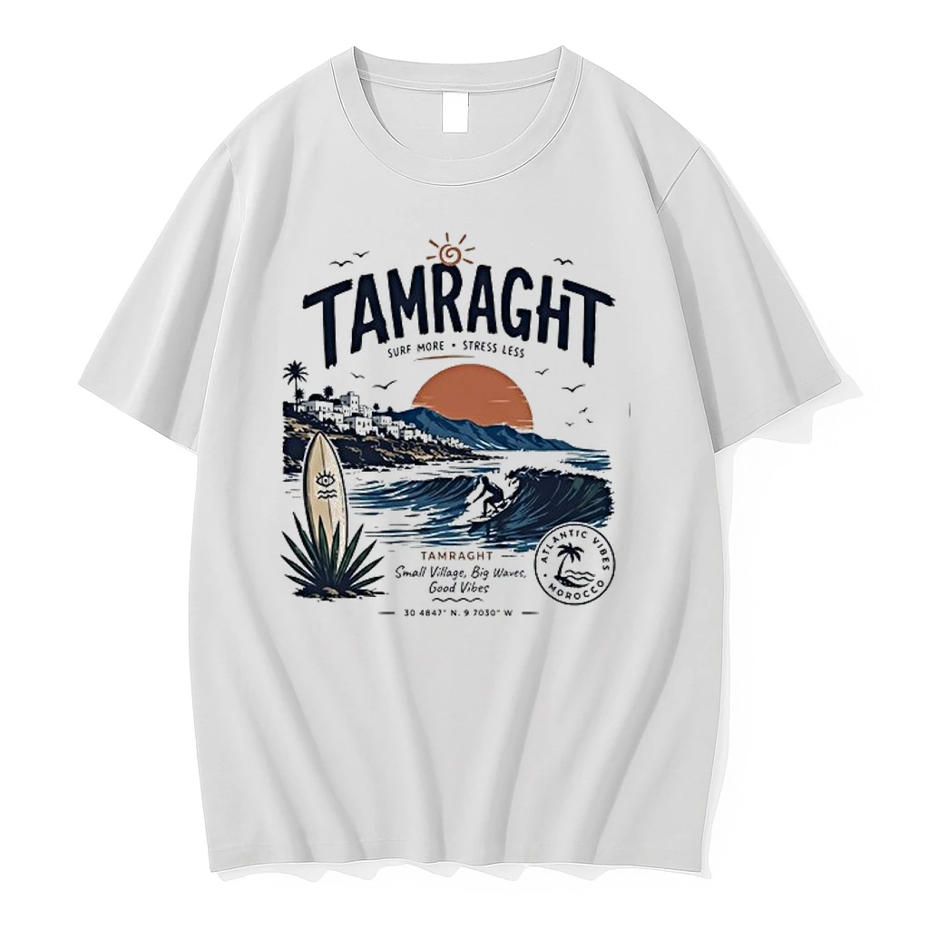 Tamraght Surf More Stress Less 0 Tshirts Sweater Hoodie