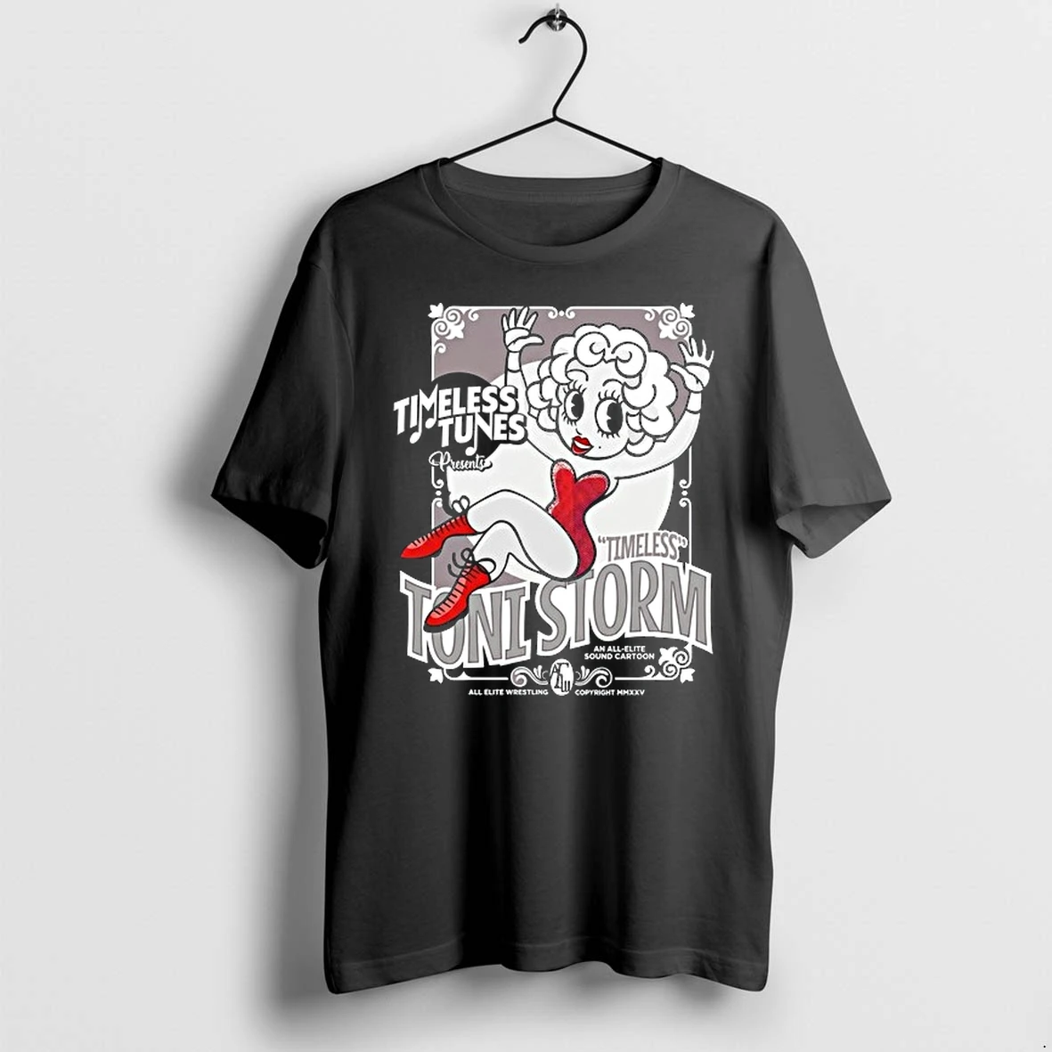 Toni Storm Timeless Tunes Presents An All Elite Sound Cartoon 0 Tshirts Sweater Hoodie