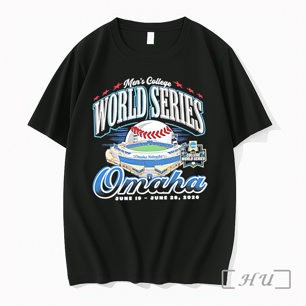 Officials 2026 Mens College World Series Stadium Premium T Shirts Sweater Hoodie