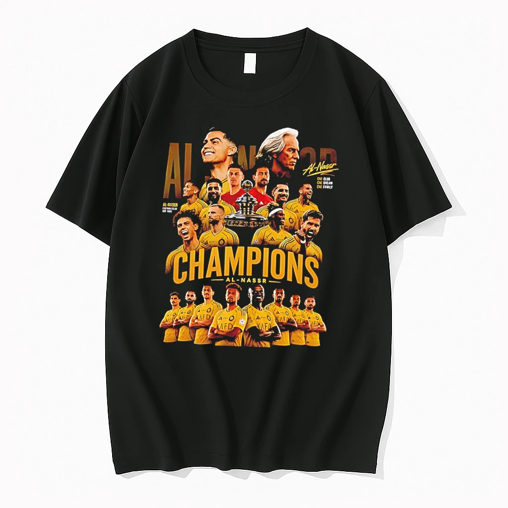 Officials Al Nassr 2025 26 Saudi Pro League Champions Graphic Tee Premium T Shirt Sweatshirt Hoodie