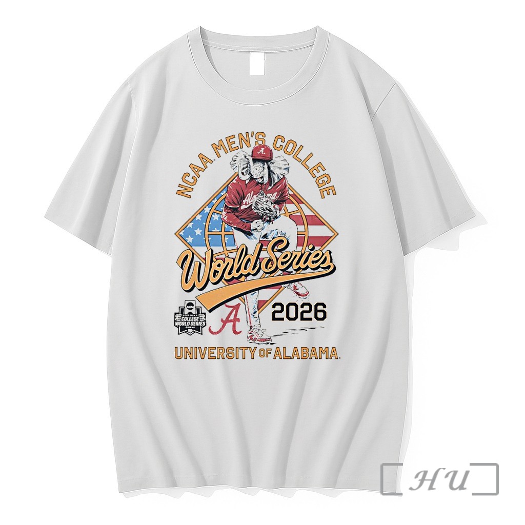 Officials Alabama Crimson Tide Elephant Baseball Ncaa Mens College World Series 2026 Premium T Shirts Sweater Hoodie