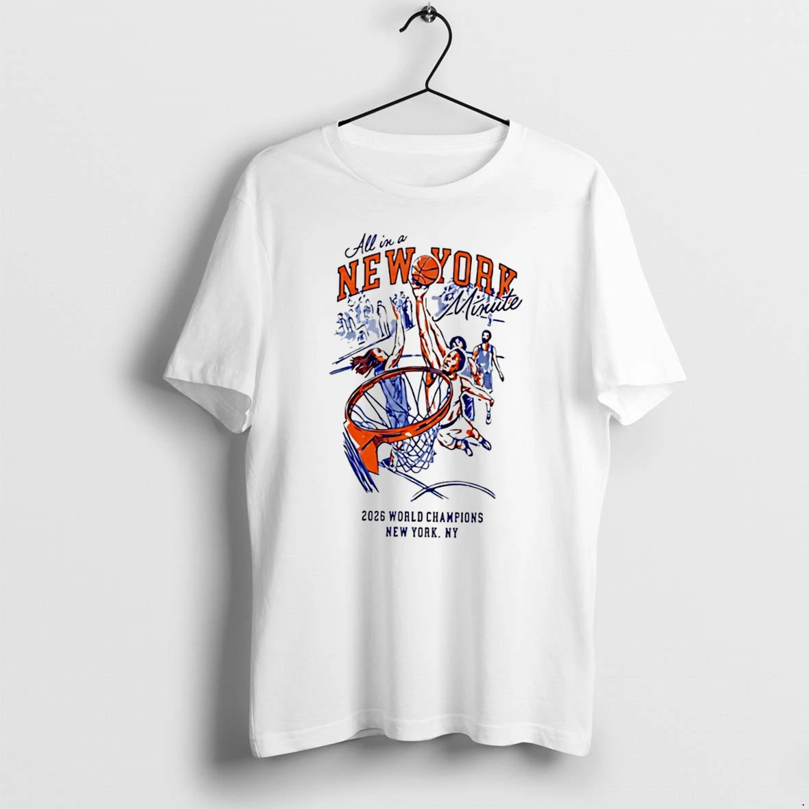 Officials All In A Ny Knicks Minute 2026 World Champions Tee Premium T Shirt Sweatshirt Hoodie