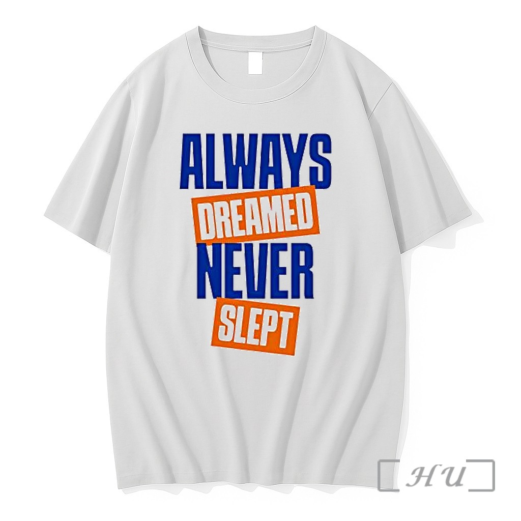 Officials Always Dreamed Never Slept New York Knicks Jalen Brunson Premium T Shirts Sweater Hoodie