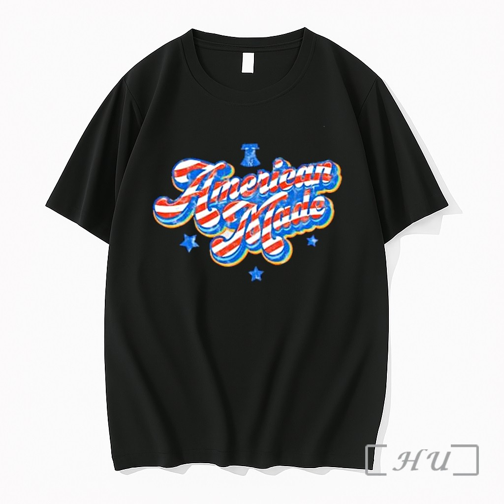 Officials American Made Patriotic Liberty Bell Stars Stripes Usa Independence Day Premium T Shirts Sweater Hoodie