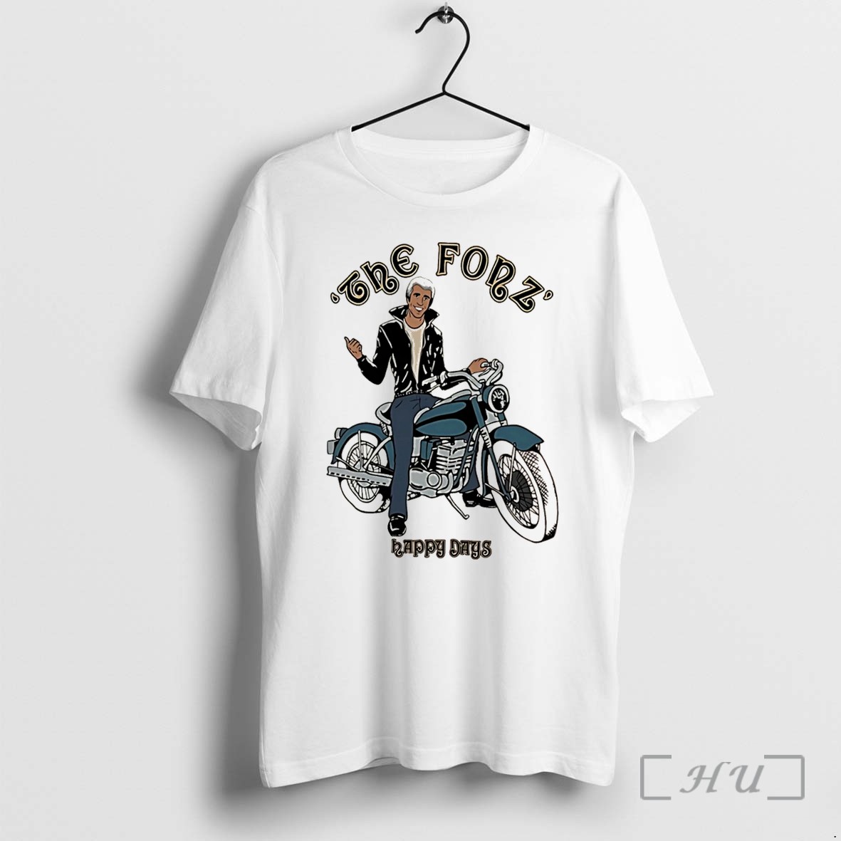 Officials Arthur Fonzarelli The Fonz Happy Days Graphic Tee Premium T Shirts Sweater Hoodie