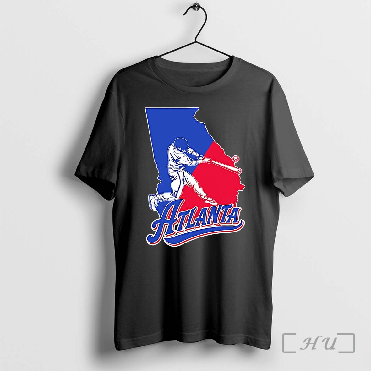 Officials Atlanta Braves Baseball Player Georgia State Map Outline Logo Team Premium T Shirts Sweater Hoodie